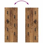 Casa si Gradina - Mobilier - Biblioteci si rafturi - Rafturi - Racator de paltoane montat pe perete Pe perete Lemn vechi - Infinity.ro