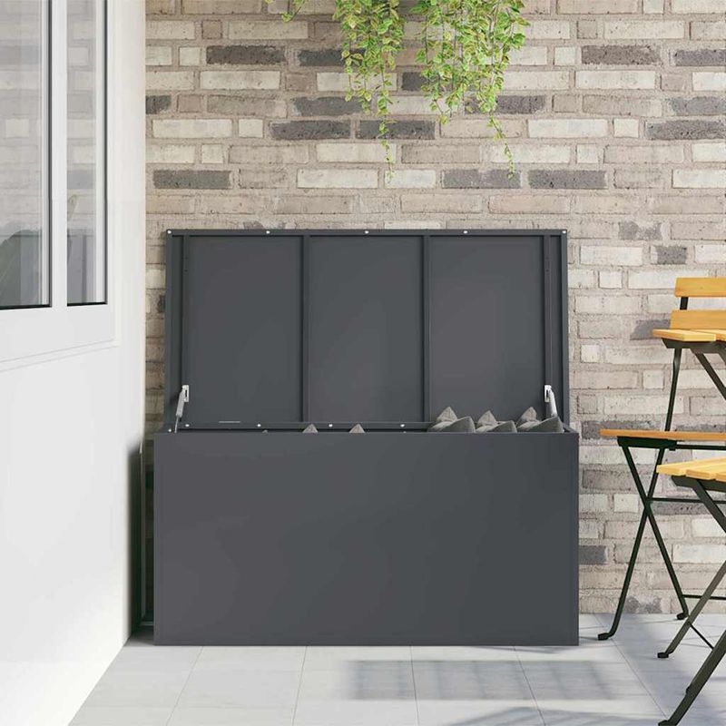 Casa si Gradina - Mobilier - Organizare si depozitare - Cutii depozitare - Cutie de depozitare exterioara Antracit 100 x 50.5 x 50 cm - Infinity.ro