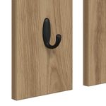 Casa si Gradina - Mobilier - Biblioteci si rafturi - Rafturi - Racator de paltoane montat pe perete cu raft Pe perete stejar artizanal - Infinity.ro