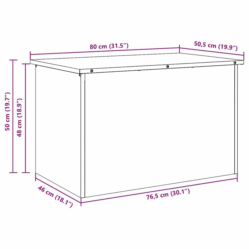 Casa si Gradina - Mobilier - Organizare si depozitare - Cutii depozitare - Cutie de depozitare exterioara Olivengrønn 80 x 50.5 x 50 cm - Infinity.ro