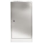 Casa si Gradina - Constructii - Depozitare, transport si protectie - Cutii postale - cutie postala Negru 30 x 23 x 55 cm Otel inoxidabil - Infinity.ro