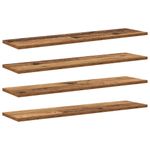 Casa si Gradina - Mobilier - Biblioteci si rafturi - Rafturi - Placa Raft pentru Carti cu raft 4 pcs Maro 100 x 40 x 1.5cm PAL - Infinity.ro