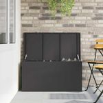 Casa si Gradina - Mobilier - Organizare si depozitare - Cutii depozitare - Cutie de depozitare exterioara Negru 100 x 50.5 x 50 cm - Infinity.ro