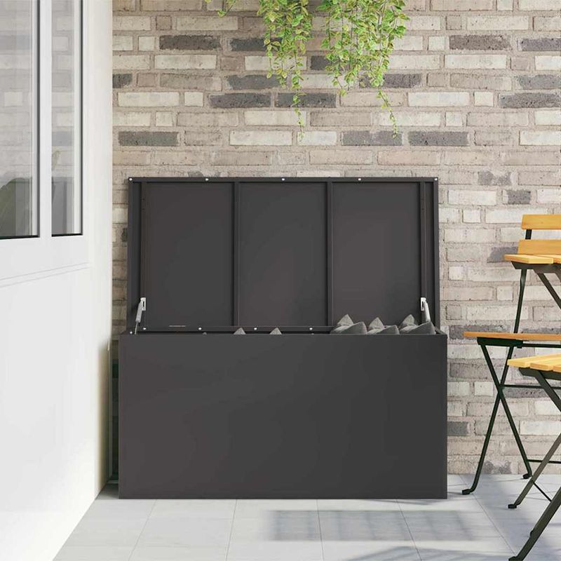 Casa si Gradina - Mobilier - Organizare si depozitare - Cutii depozitare - Cutie de depozitare exterioara Negru 100 x 50.5 x 50 cm - Infinity.ro