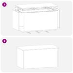 Casa si Gradina - Mobilier - Organizare si depozitare - Cutii depozitare - Cutie de depozitare exterioara Negru 100 x 50.5 x 50 cm - Infinity.ro