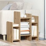 Casa si Gradina - Mobilier - Comode si corpuri - Comode - Dulap lateral stejar artizanal 60 x 26 x 60 cm Lemn compozit - Infinity.ro