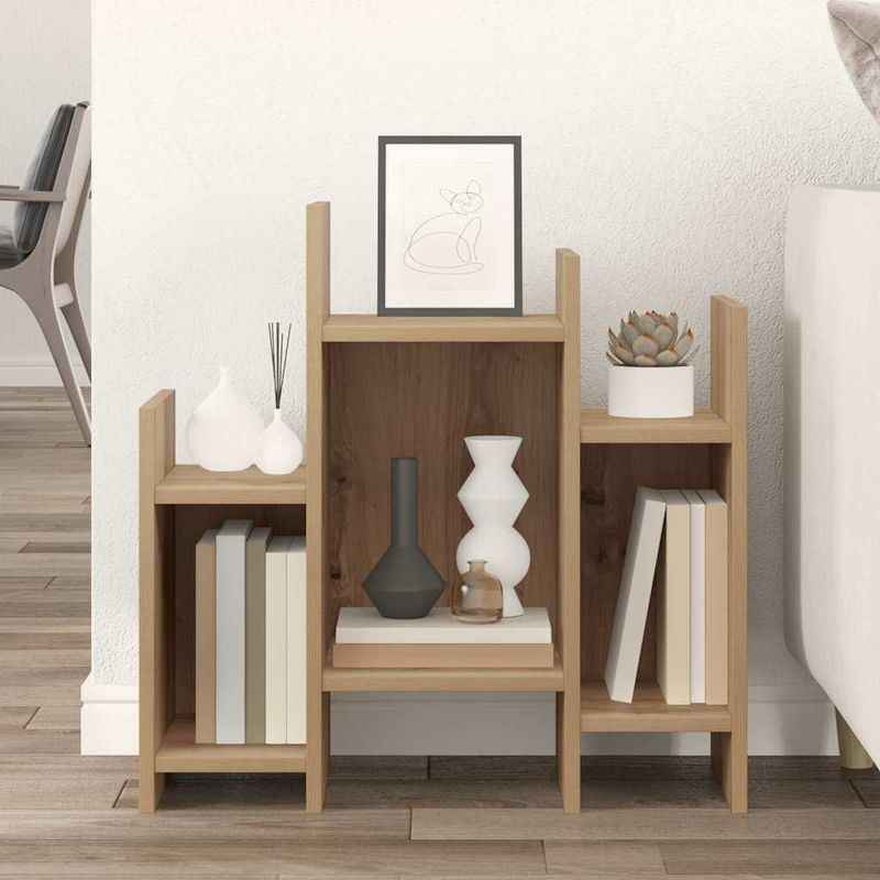 Casa si Gradina - Mobilier - Comode si corpuri - Comode - Dulap lateral stejar artizanal 60 x 26 x 60 cm Lemn compozit - Infinity.ro