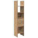Casa si Gradina - Mobilier - Biblioteci si rafturi - Biblioteci - Dulap pentru carti stejar artizanal 40 x 35 x 180 cm - Infinity.ro