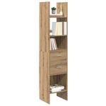 Casa si Gradina - Mobilier - Biblioteci si rafturi - Biblioteci - Dulap pentru carti stejar artizanal 40 x 35 x 180 cm - Infinity.ro