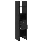 Casa si Gradina - Mobilier - Biblioteci si rafturi - Biblioteci - Dulap pentru carti Stejar negru 40 x 35 x 180 cm Lemn compozit - Infinity.ro