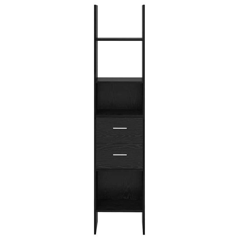 Casa si Gradina - Mobilier - Biblioteci si rafturi - Biblioteci - Dulap pentru carti Stejar negru 40 x 35 x 180 cm Lemn compozit - Infinity.ro
