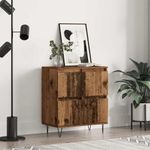 Casa si Gradina - Mobilier - Comode si corpuri - Comode - Bufet cu depozitare cu usa Maro 60 x 35 x 70 cm Lemn compozit - Infinity.ro