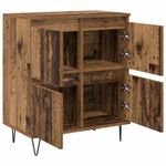 Casa si Gradina - Mobilier - Comode si corpuri - Comode - Bufet cu depozitare cu usa Maro 60 x 35 x 70 cm Lemn compozit - Infinity.ro
