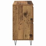 Casa si Gradina - Mobilier - Comode si corpuri - Comode - Bufet cu depozitare cu usa Maro 60 x 35 x 70 cm Lemn compozit - Infinity.ro