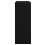 Casa si Gradina - Mobilier - Comode si corpuri - Comode - Dulap de perete suspendat Negru 69.5 x 34 x 90 cm Lemn compozit - Infinity.ro