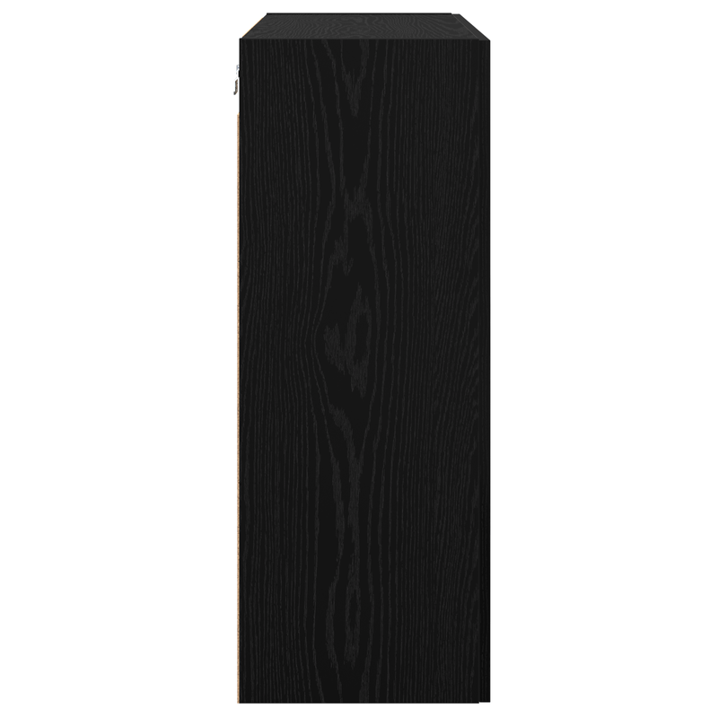 Casa si Gradina - Mobilier - Comode si corpuri - Comode - Dulap de perete suspendat Negru 69.5 x 34 x 90 cm Lemn compozit - Infinity.ro