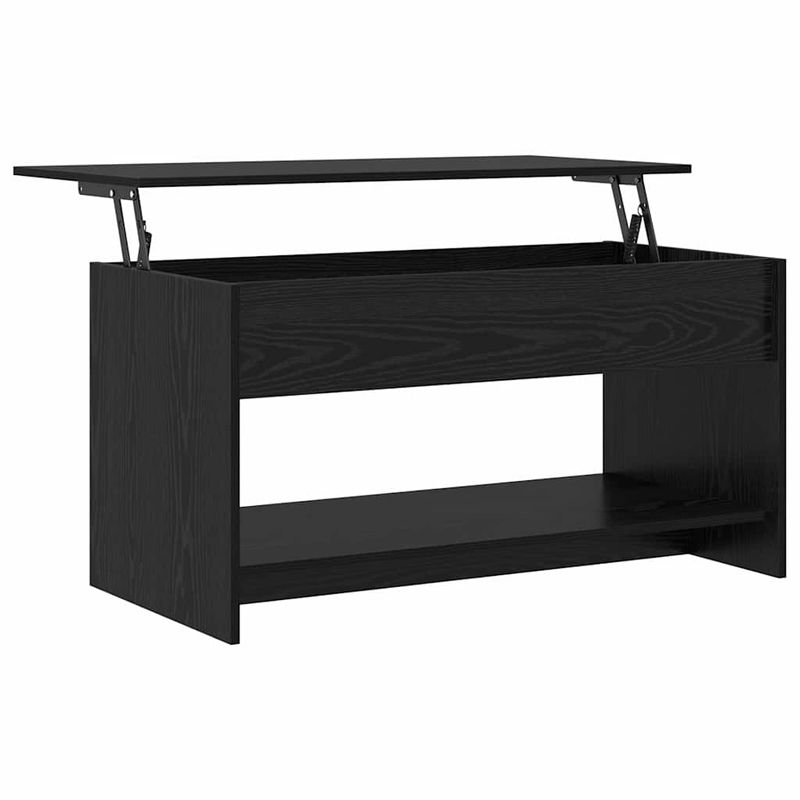 Casa si Gradina - Mobilier - Mese si birouri - Masute de cafea - Masa de cafea Stejar negru 102 x 50 x 52.5 cm Lemn compozit - Infinity.ro