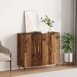 Casa si Gradina - Mobilier - Comode si corpuri - Comode - Bufet cu depozitare cu usa Maro 90 x 34 x 80 cm Lemn compozit - Infinity.ro