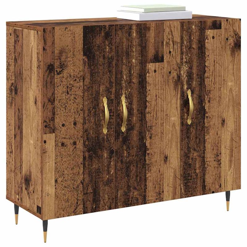 Casa si Gradina - Mobilier - Comode si corpuri - Comode - Bufet cu depozitare cu usa Maro 90 x 34 x 80 cm Lemn compozit - Infinity.ro