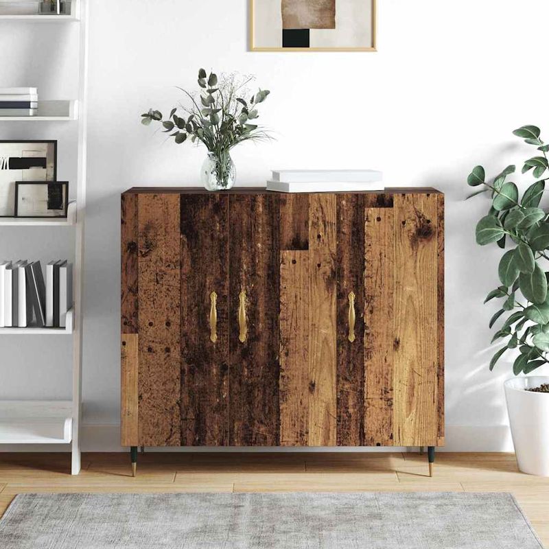 Casa si Gradina - Mobilier - Comode si corpuri - Comode - Bufet cu depozitare cu usa Maro 90 x 34 x 80 cm Lemn compozit - Infinity.ro