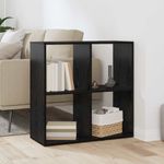 Casa si Gradina - Mobilier - Biblioteci si rafturi - Biblioteci - Dulap pentru carti Stejar negru 69.5 x 29 x 69.5 cm - Infinity.ro