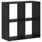Casa si Gradina - Mobilier - Biblioteci si rafturi - Biblioteci - Dulap pentru carti Stejar negru 69.5 x 29 x 69.5 cm - Infinity.ro