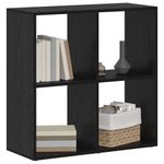 Casa si Gradina - Mobilier - Biblioteci si rafturi - Biblioteci - Dulap pentru carti Stejar negru 69.5 x 29 x 69.5 cm - Infinity.ro