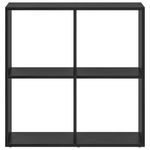 Casa si Gradina - Mobilier - Biblioteci si rafturi - Biblioteci - Dulap pentru carti Stejar negru 69.5 x 29 x 69.5 cm - Infinity.ro