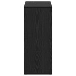 Casa si Gradina - Mobilier - Biblioteci si rafturi - Biblioteci - Dulap pentru carti Stejar negru 69.5 x 29 x 69.5 cm - Infinity.ro