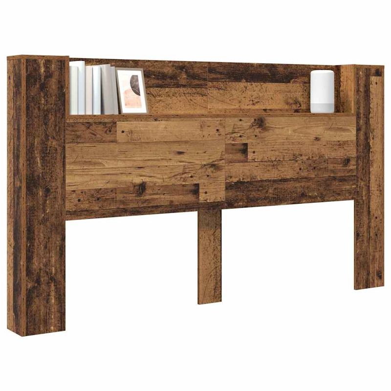 Casa si Gradina - Mobilier - Paturi si accesorii - Accesorii paturi - Tablie de pat Stejar inchis 200 cm Lemn compozit - Infinity.ro