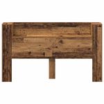 Casa si Gradina - Mobilier - Paturi si accesorii - Accesorii paturi - Tablie de pat Stejar inchis 200 cm Lemn compozit - Infinity.ro