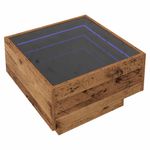 Casa si Gradina - Mobilier - Mese si birouri - Masute de cafea - Masa de cafea Lemn vechi 50 x 50 x 30 cm Lemn compozit - Infinity.ro