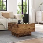 Casa si Gradina - Mobilier - Mese si birouri - Masute de cafea - Masa de cafea Lemn vechi 50 x 50 x 30 cm Lemn compozit - Infinity.ro