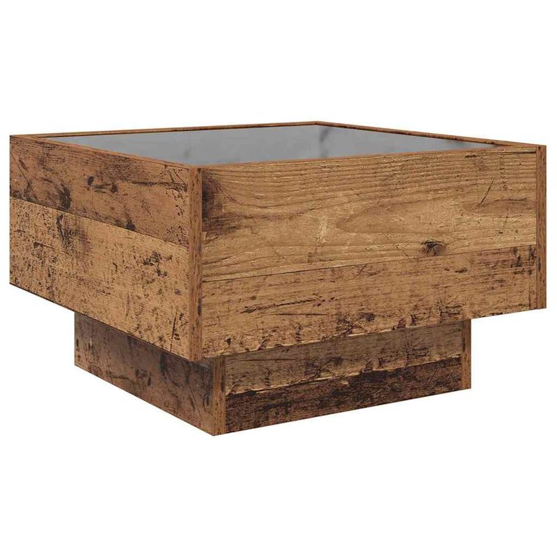 Casa si Gradina - Mobilier - Mese si birouri - Masute de cafea - Masa de cafea Lemn vechi 50 x 50 x 30 cm Lemn compozit - Infinity.ro