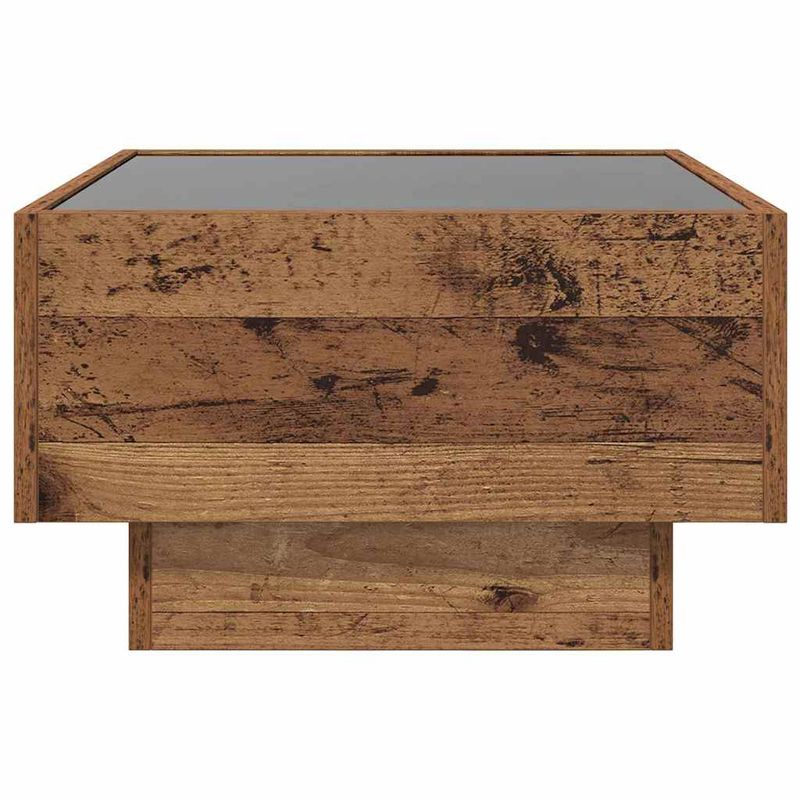Casa si Gradina - Mobilier - Mese si birouri - Masute de cafea - Masa de cafea Lemn vechi 50 x 50 x 30 cm Lemn compozit - Infinity.ro