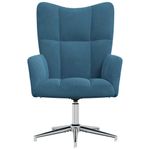Casa si Gradina - Mobilier - Scaune si fotolii - Fotolii - Fotoliu de relaxare, albastru, catifea - Infinity.ro