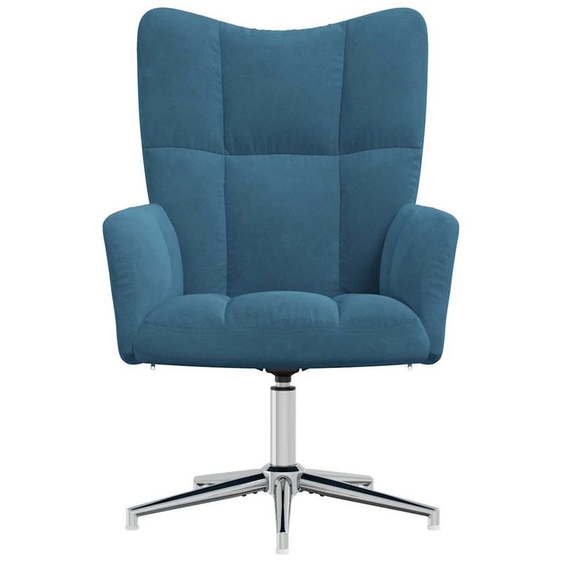 Casa si Gradina - Mobilier - Scaune si fotolii - Fotolii - Fotoliu de relaxare, albastru, catifea - Infinity.ro