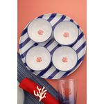 Casa si Gradina - Bucatarie si vesela - Vesela si tacamuri - Farfurii si boluri - Set boluri, Hermia, portelan, multicolor, 8x8 cm, 4 piese - Infinity.ro