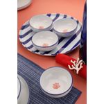Casa si Gradina - Bucatarie si vesela - Vesela si tacamuri - Farfurii si boluri - Set boluri, Hermia, portelan, multicolor, 8x8 cm, 4 piese - Infinity.ro