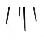 Casa si Gradina - Mobilier - Scaune si fotolii - Scaune - Set scaune, Hanah Home, metal, catifea, maro deschis si negru, 43x43x82 cm, 4 bucati - Infinity.ro