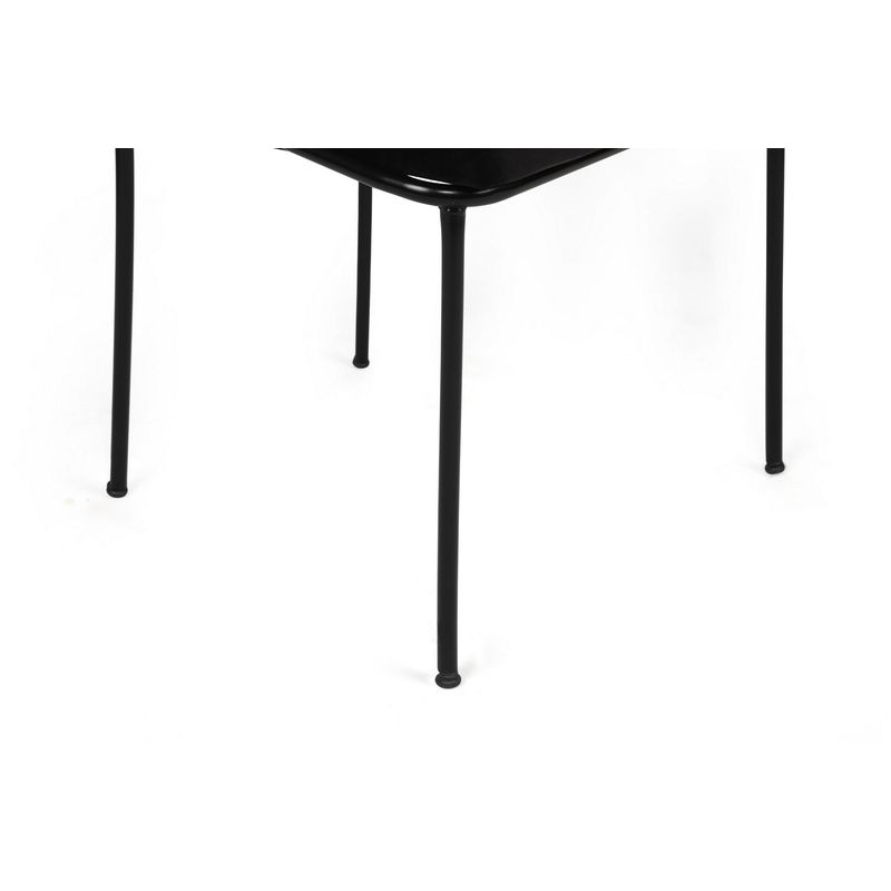 Casa si Gradina - Mobilier - Scaune si fotolii - Scaune - Set scaune, Hanah Home, catifea, mustar si negru, metal, 54x55x86 cm, 2 bucati - Infinity.ro