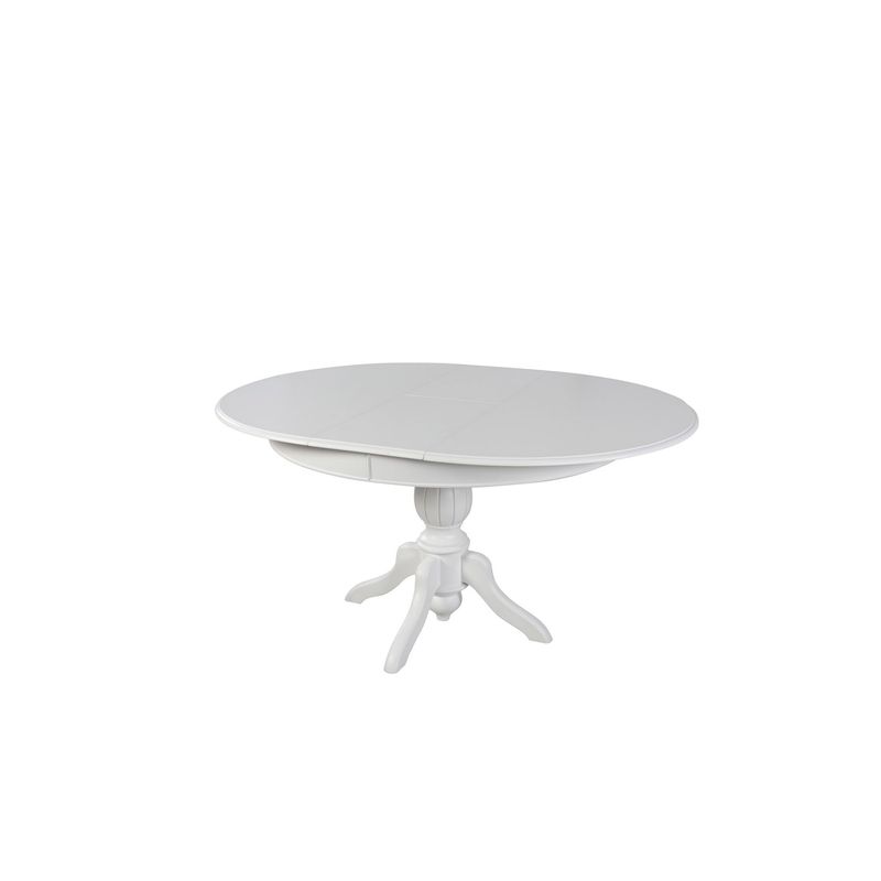 Casa si Gradina - Mobilier - Seturi de mobilier - Seturi mese si scaune - Set masa extensibila si scaune, Hanah Home, lemn fag, natural, 118x75x118 cm - Infinity.ro