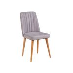 Casa si Gradina - Mobilier - Seturi de mobilier - Seturi mese si scaune - Set masa extensibila cu scaune, Hanah Home, panou de particule cu melamina, pin atlantic soho, 130x80x77 cm - Infinity.ro