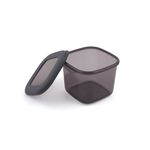 Casa si Gradina - Bucatarie si vesela - Organizare si depozitare bucatarie - Cutii alimentare - Set cutii depozitare, Hermia, plastic, antracit, 10x10x9.5 cm, 12 bucati, 964FRM1181 - Infinity.ro