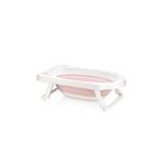 Jucarii, Copii si Bebe - Igiena si ingrijire - Baia bebelusului - Cadite bebe si accesorii baie - Set cada pentru bebelusi 3 piese, L'essentiel Maison, plastic, alb roz, 82x48x23 cm - Infinity.ro