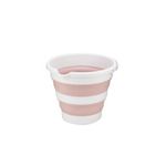 Jucarii, Copii si Bebe - Igiena si ingrijire - Baia bebelusului - Cadite bebe si accesorii baie - Set cada pentru bebelusi 3 piese, L'essentiel Maison, plastic, alb roz, 82x48x23 cm - Infinity.ro