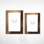 Market - Cadouri - Rame si albume foto - Set rame foto, Aberto Design, plastic, auriu, 13x18 cm si 15x21 cm, 628DTR1173 - Infinity.ro