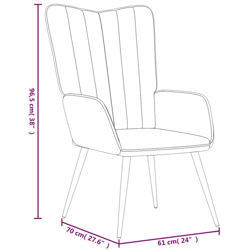 Casa si Gradina - Mobilier - Scaune si fotolii - Fotolii - Fotoliu de relaxare cu taburet, albastru, catifea - Infinity.ro