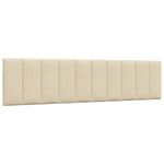 Casa si Gradina - Mobilier - Paturi si accesorii - Paturi - Cadru de pat fara saltea, crem, 200x200 cm, textil - Infinity.ro
