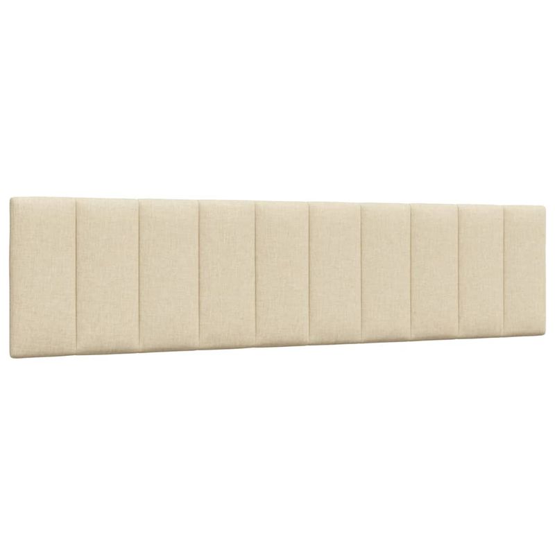 Casa si Gradina - Mobilier - Paturi si accesorii - Paturi - Cadru de pat fara saltea, crem, 200x200 cm, textil - Infinity.ro